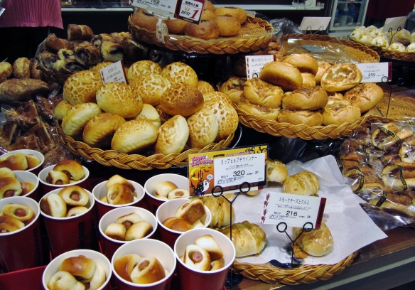 Pastries, sweet and savory and all kinds of bread...hard to resist.